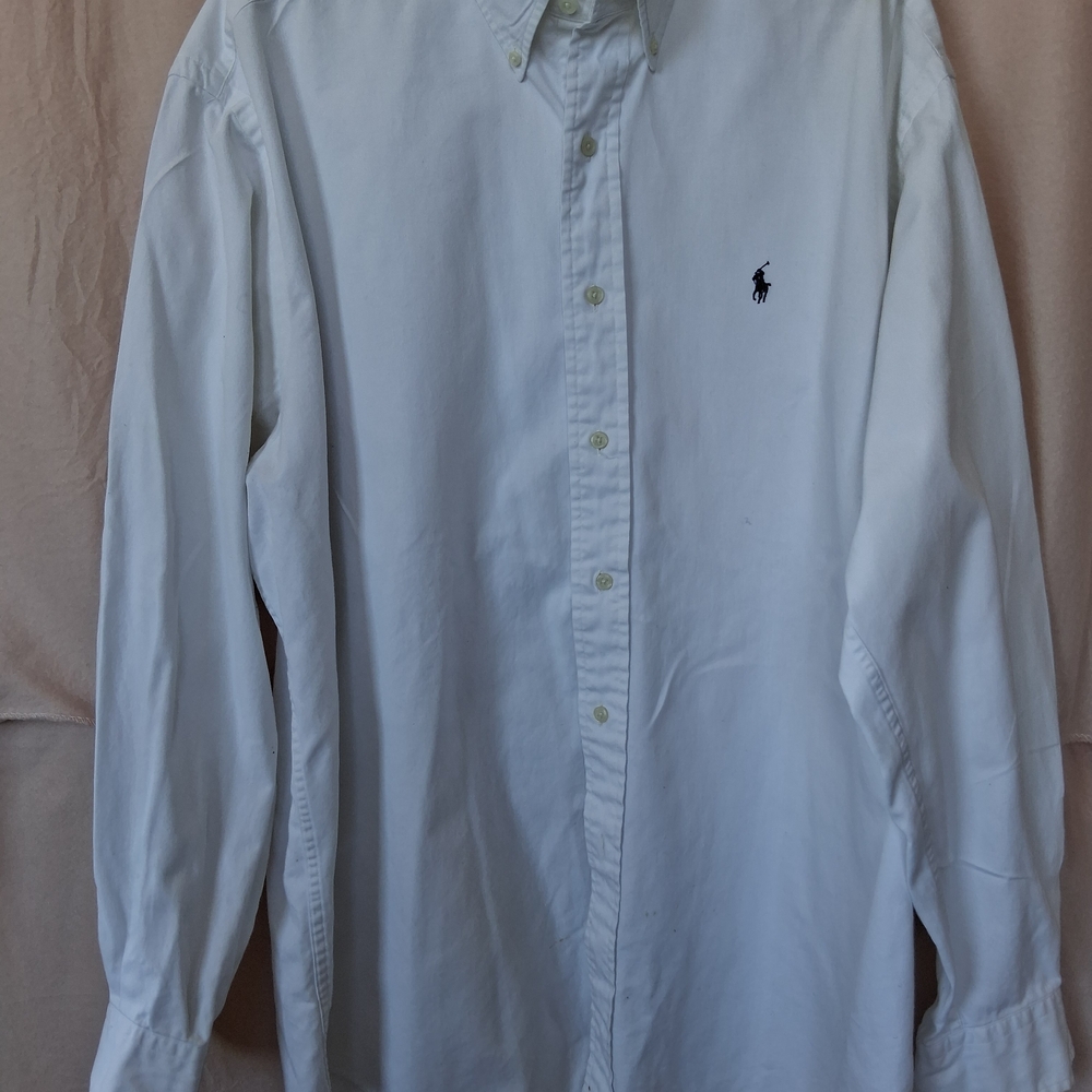 Polo by Ralph Lauren Men's White Shirt